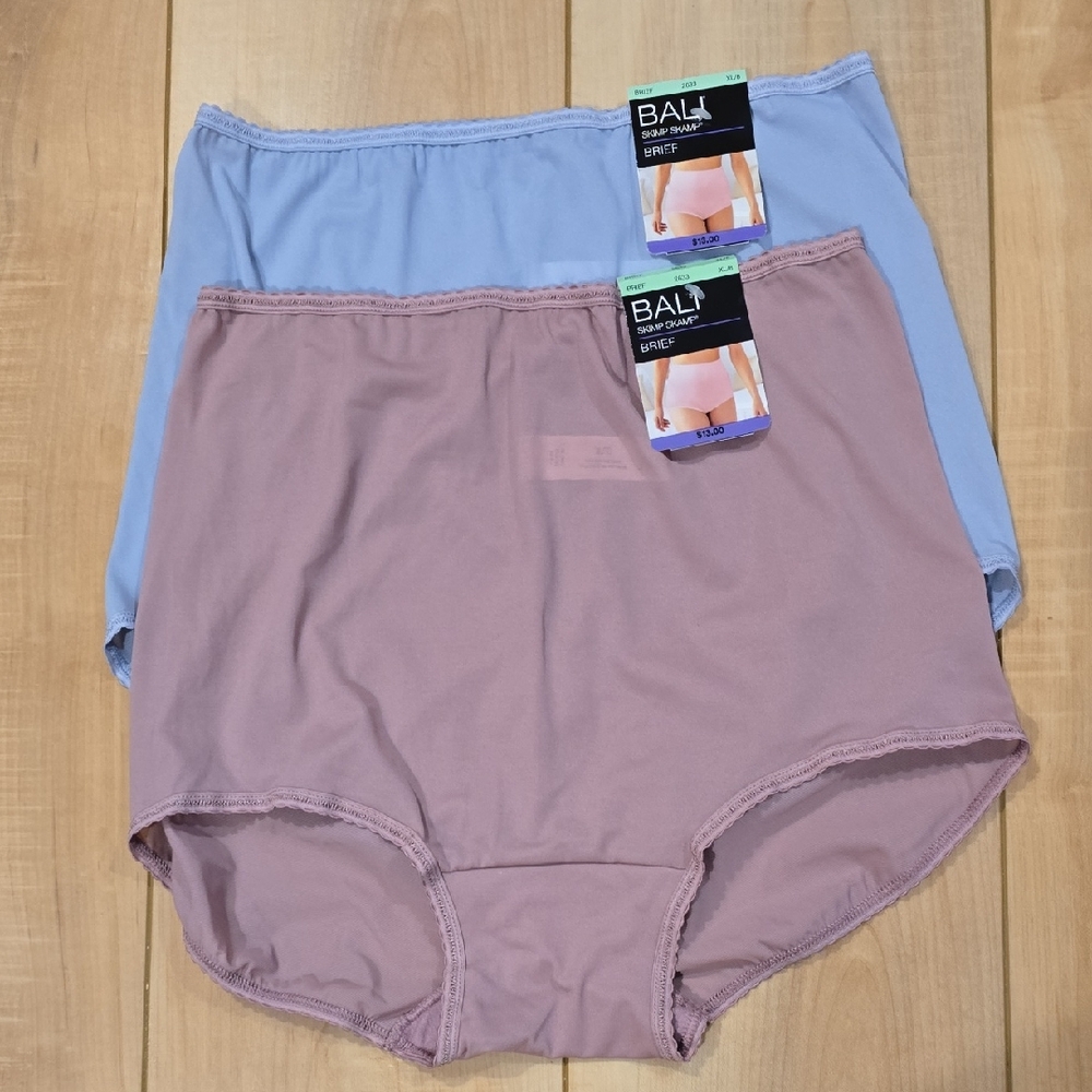 Bali Skimp Skamp Brief Underwear 2633 Size XL/8
